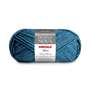 Fio/Lã BOSSA NOVA 100g/155m - 786 Mosaico Azul