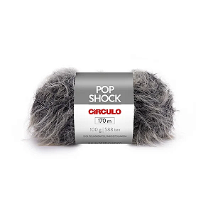 Fio/Lã POP SHOCK 100g/170m - 8990 Preto