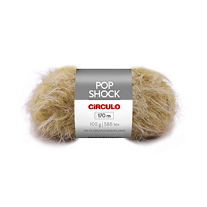Fio/Lã POP SHOCK 100g/170m- 7447 Avelã