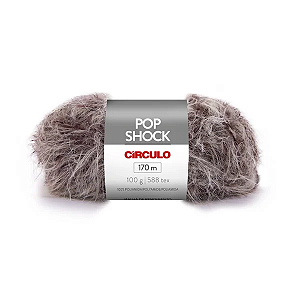 Fio/Lã POP SHOCK 100g/170m- 7311 Tabaco