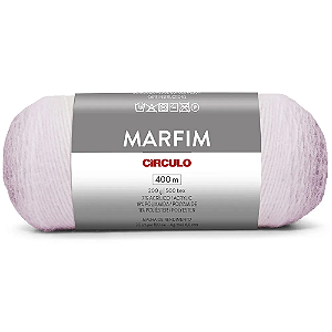 Fio/Lã Marfim Circulo 200g 400m -  9058 ROSELLE