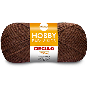 Fio/Lã Hobby Baby & Kids Circulo - 7569 Brigadeiro