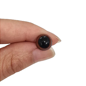 Olho Amigurumi 10mm Castanho Unidade