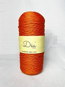 Fio Néctar 2mm - 300g-350m - Poliéster - Cor:Tangerina (F)