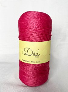 Fio Néctar 2mm - 300g-350m - Poliéster - Cor:Chiclete (F)