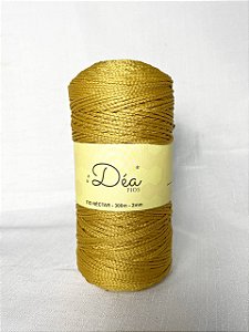Fio Néctar 2mm - 300g-350m - Poliéster - Cor:Capim Dourado (F)