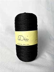 Fio Néctar 2mm - 300g-350m - Poliéster - Cor:Preto
