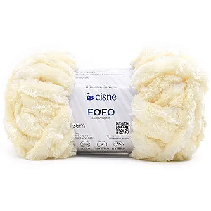 Fio/Lã CISNE FOFO 300g 36m 100% Poliester-000NT