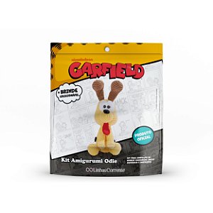 Kit Amigurumi ODIE - Coleção Garfield