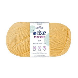 Fio Cisne Super Bebe 100g 467m 100% Acrilico-Amarelo Ouro 01009