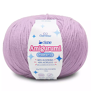 Fio Cisne Amigurumi Perfeito 145m-65g 100% Algodão-Blush 03016