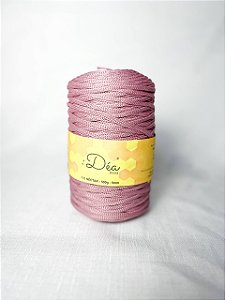 Fio Néctar 5mm - 500g-200m - Poliéster - Rosa Vintage