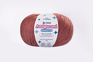 Fio Cisne Amigurumi Perfeito 145m-65g 100% Algodão-Rosa Velho 03020