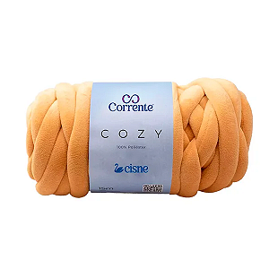 Fio/Lã CISNE COZY 300g 15m 100% POLIESTER-1144 Creme