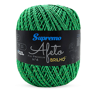 Fio Afeto Brilho Premium Supremo nº4 340m-Bandeira/Ouro