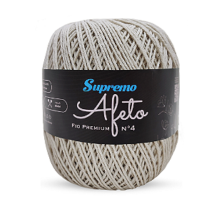 Fio Afeto Premium Supremo nº4 340m-Areia