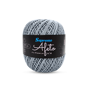 Fio Afeto Premium Supremo nº4 340m-Cinza