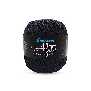 Fio Afeto Premium Supremo nº4 340m-Preto