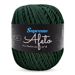Fio Afeto Premium Supremo nº4 340m-Verde Militar
