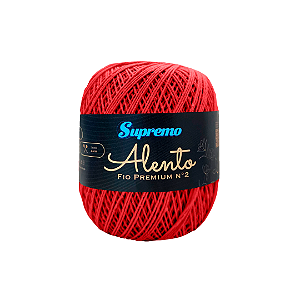Fio Alento Premium Supremo nº2-Vermelho