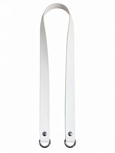 Alça Couro Ombro 2x80cm - Bege/Ônix
