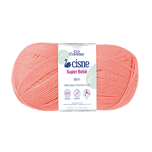 Fio Cisne Super Bebe 100g 467m 100% Acrilico- Coral 4025