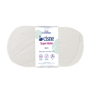 Fio Cisne Super Bebe 100g 467m 100% Acrilico- Cru 8003