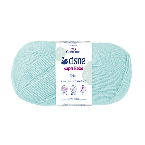 Fio Cisne Super Bebe 100g 467m 100% Acrilico- Verde Bebe 7015