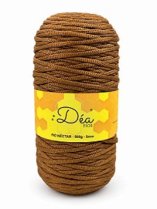 Fio Néctar 5mm Déa Fios-500g-200m-Poliester Cor: Nozes (F)