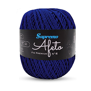 Fio Afeto Premium Supremo nº4 340m-Azul Marinho