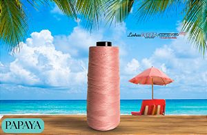 Linha Artesanato Toque de Seda 500m-Rayza Cor: PAPAYA