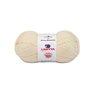 LANYTA 100% Lã - 100 g 500 Tex Cor:Natural