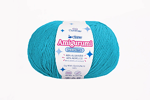Fio Cisne Amigurumi Perfeito 145m-65g 100% Algodão- Turquesa 03029