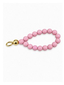 Alça Resina Queen Bee Clutch Déa Fios - Rose UZ/Dourado