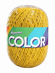 Barbante SUPREMO Color 452m 400g nº6- Amarelo Médio