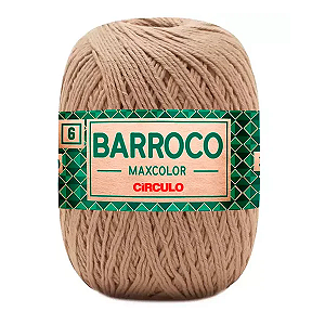 Barbante Barroco MaxColor 6 (200g/226m) - COR Caqui 7727