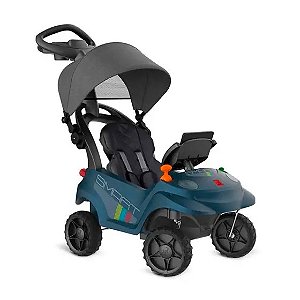 Triciclo Infantil Reclinável com Capota Velobaby Bandeirante - Le biscuit