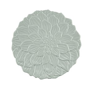 PRATO SOBREMESA PORCELANA DAISY BRANCO 19cm
