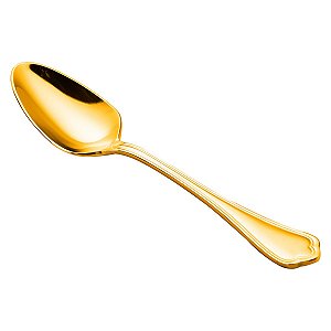 (DZ) COLHER P/SOBREMESA PVD DOURADO ZURICH