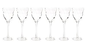 CJ DE TAÇAS DE VINHO BRANCO - 6 PCS