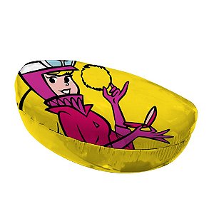 CAIXA P/ OCULOS PU HB WACKY RACE PENELOPE FD AMARELO