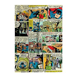 PASTA L PLASTICA QUADRINHOS DC COLORIDA 31 X 22 CM