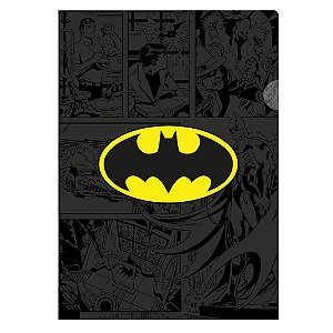 PASTA L PLASTICA QUADRINHOS DC BATMAN 31 X 22 CM