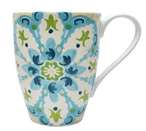 JG DE 6 CANECAS HAGAN EM PORCELANA 300ML