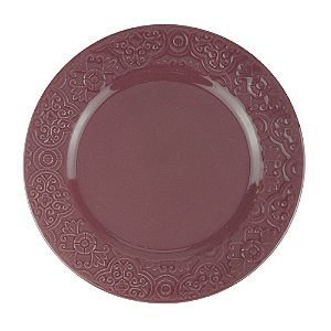 PRATO SOBREMESA PORCELANA TILES LILAC 19cm