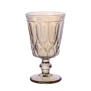 CJ 6 TAÇAS VIDRO P/ÁGUA CURVES ÂMBAR 250ml