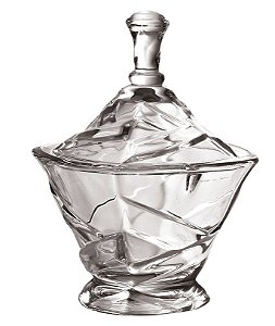 BOMBONIERE EM CRISTAL ECOLÓGICO 14CM