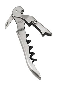 SACA-ROLHAS EM INOX E TEFLON 2 ESTÁGIOS