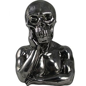 CAVEIRA DECORATIVA - 13X17 CM