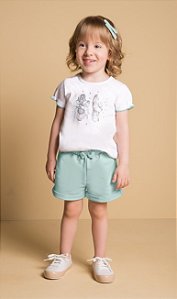 Conjunto Infantil de Moletom para Meninas Blusa + Calça - Milon - Alecrim  Kids